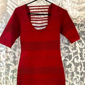 Excellent condition Wow Couture red dress